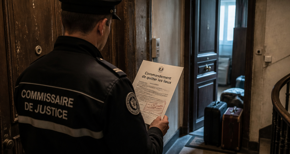 nouvelle loi sur l expulsion logement commissaire justice couloir