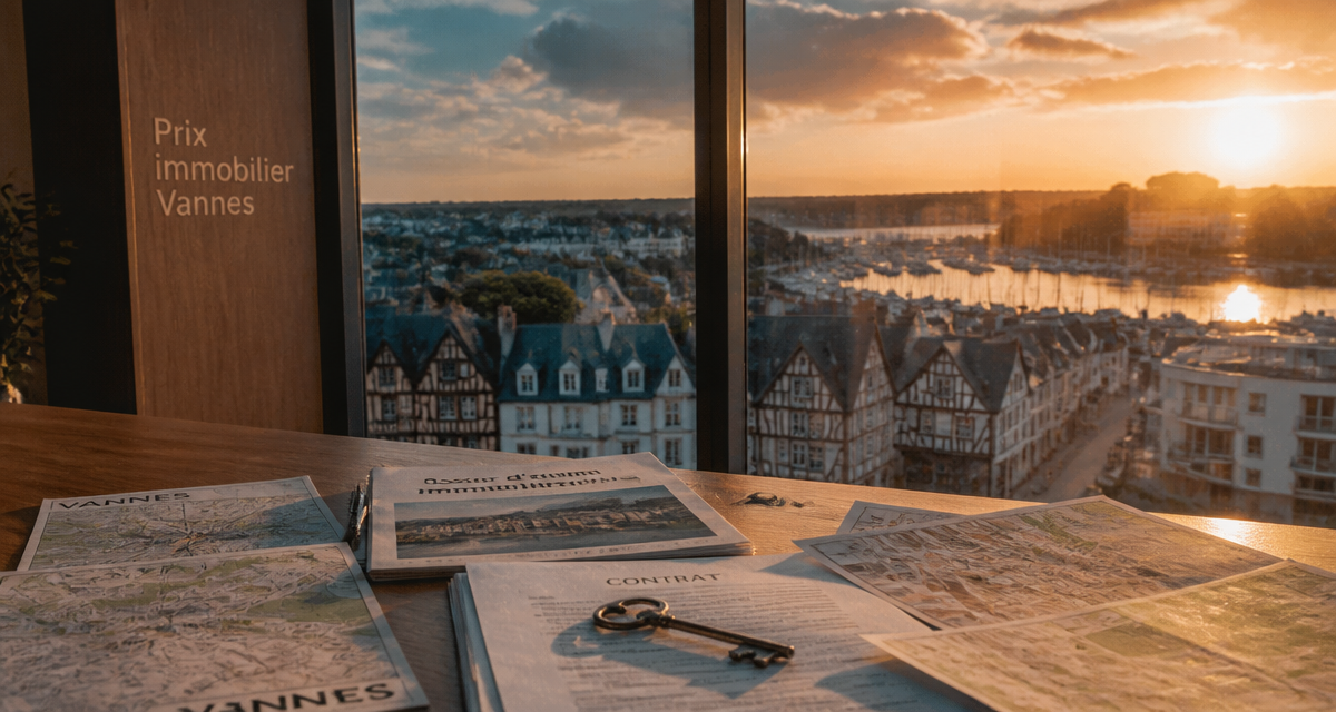 prix immobilier vannes vue port estimation