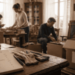 vidage maison tri objets famille