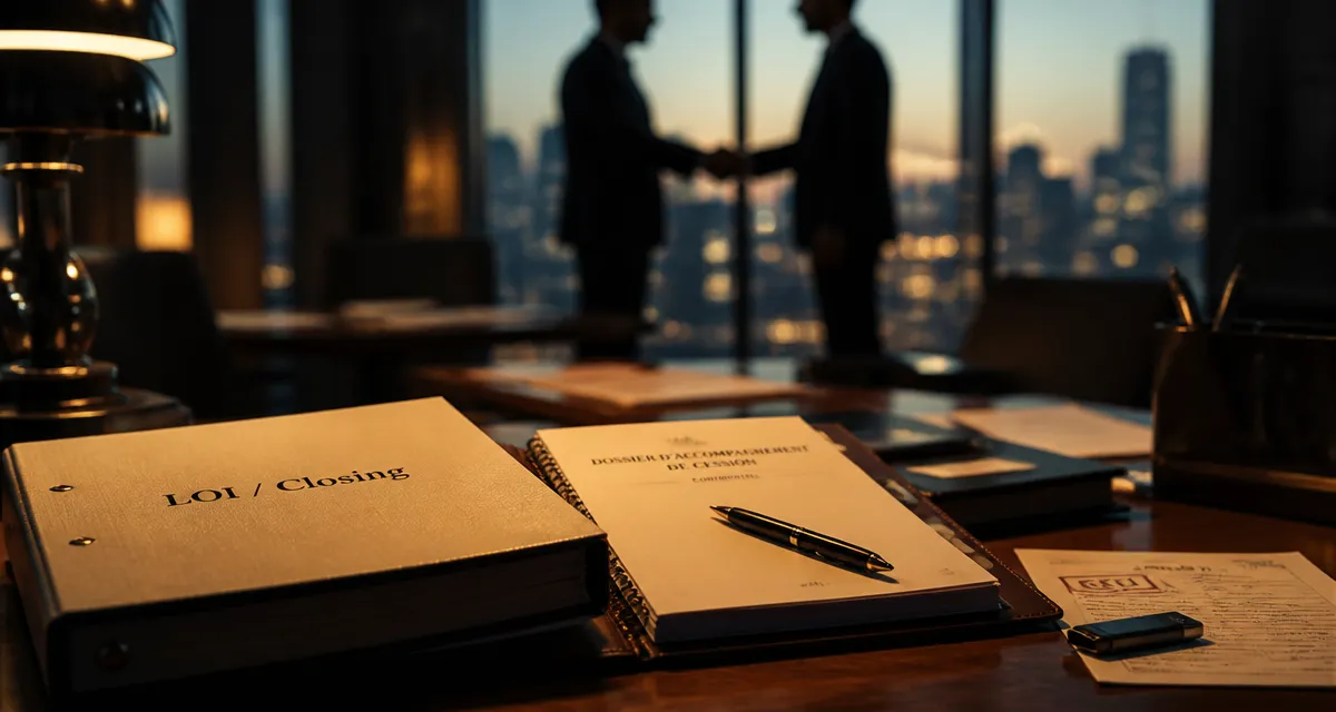 Comment vendre son entreprise : dossier de cession et signature