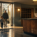 financement des logements sociaux hall immeuble moderne