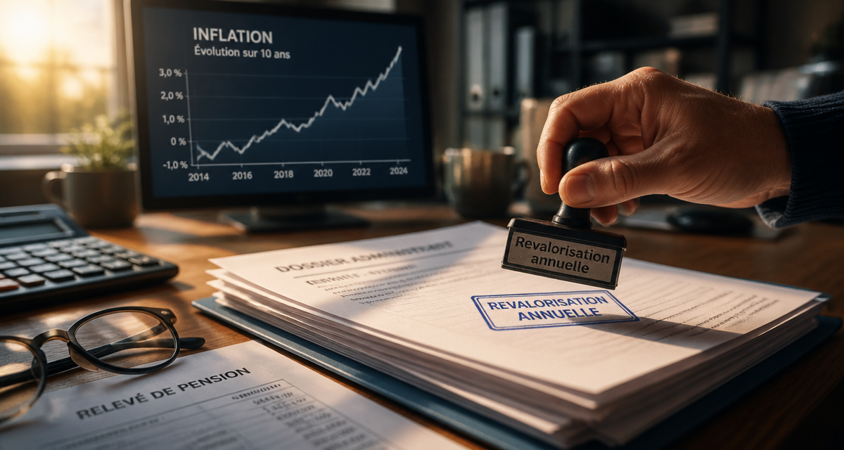 Revalorisation annuelle dossiers administratifs