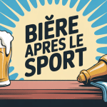 boire une biere apres le sport image vestiaire sportive