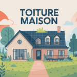 illustration toiture maison plusieurs types