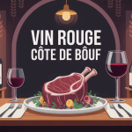 Quel vin avec cote de boeuf sur table elegante