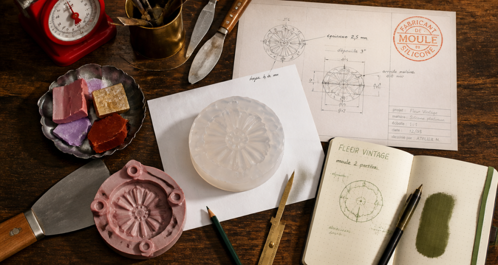 fabricant moule silicone plan de travail atelier