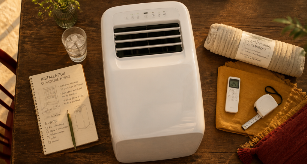 climatiseur action avis mobile 9000 btu sur table