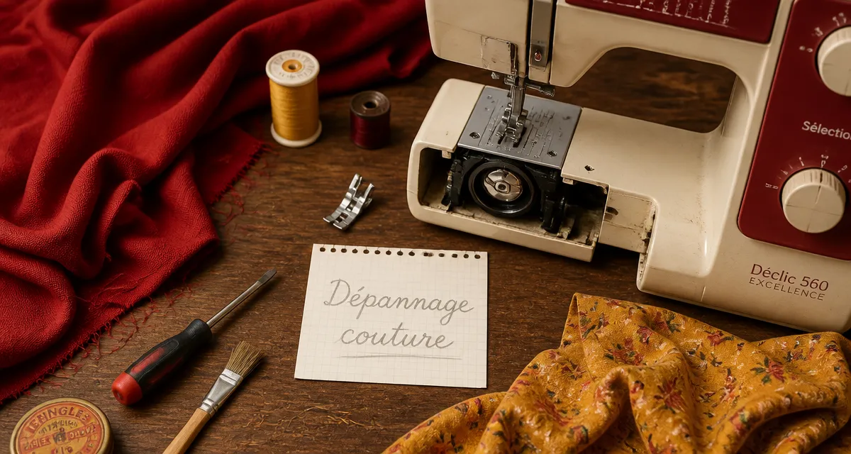 Réparer machine à coudre Brother : dépannage de pannes courantes