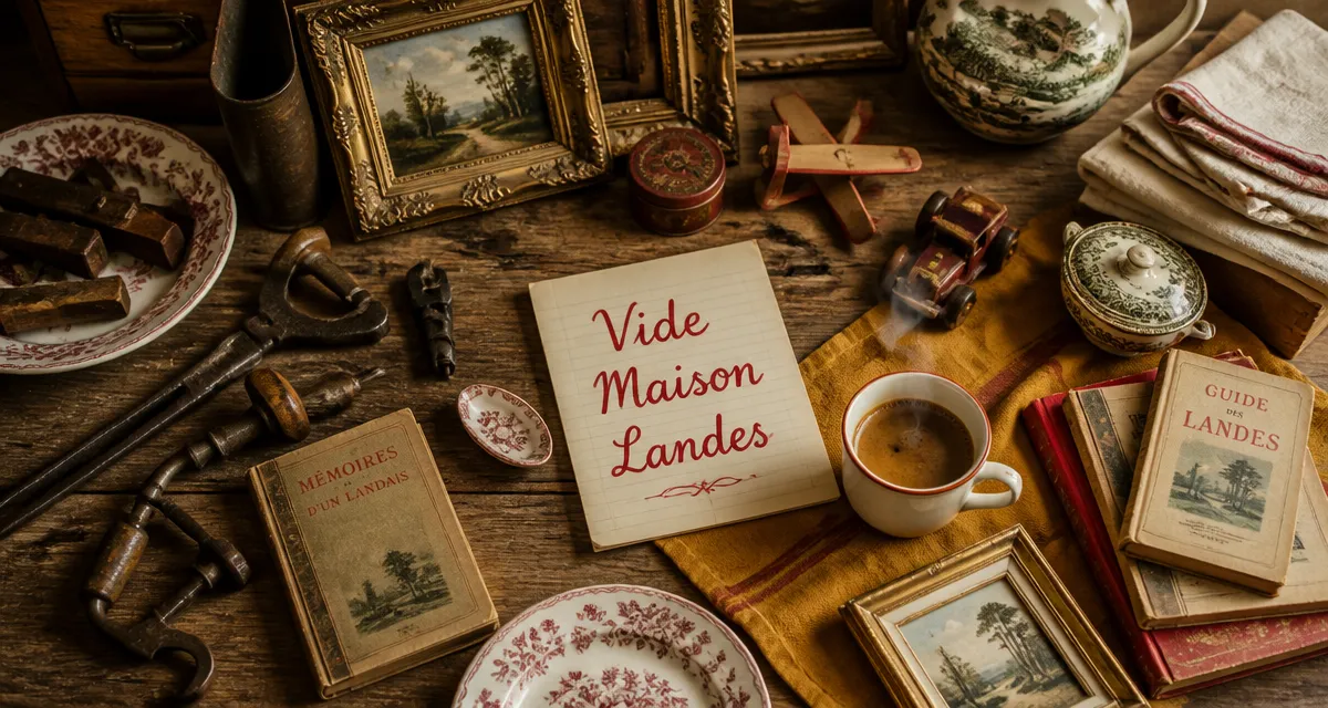 vide maison 40 objets anciens landes