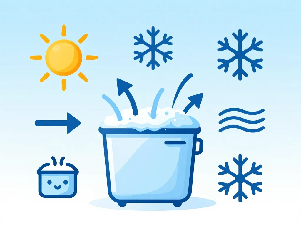 Facteurs influençant temps refroidissement congélateur, en combien de temps un congélateur atteint sa température