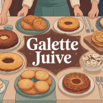 galette juif sur table festive et familiale