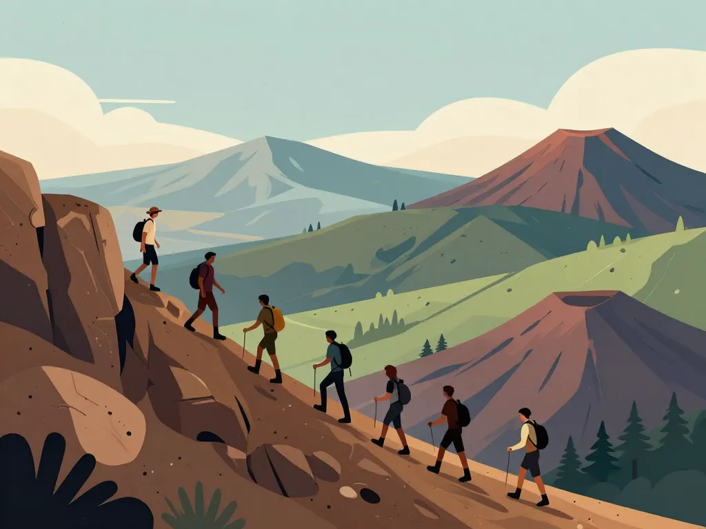 GR 400 en 4 jours étapes paysages monts du Cantal