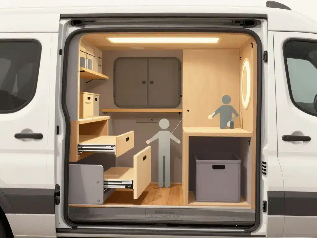 plan aménagement trafic l1h1 illustration rangement ergonomique