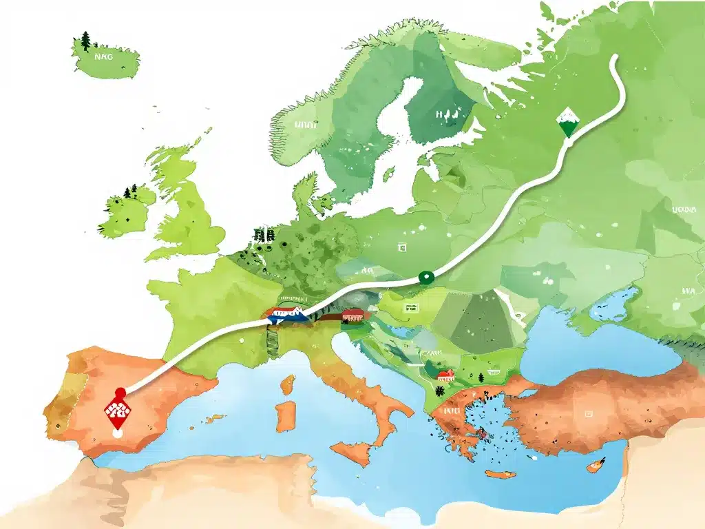 road trip croatie 2 semaines itineraire visuel nord sud