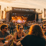 Festivals Bretagne 2025 groupe amis scène