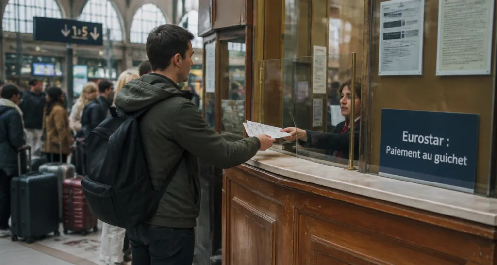 eurostar et cheques vacances guichet sncf