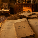 liste des meubles meublants succession sur table ancienne