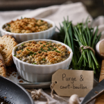 Recette limaces : rillettes de limaces au beurre d’ail et ciboulette