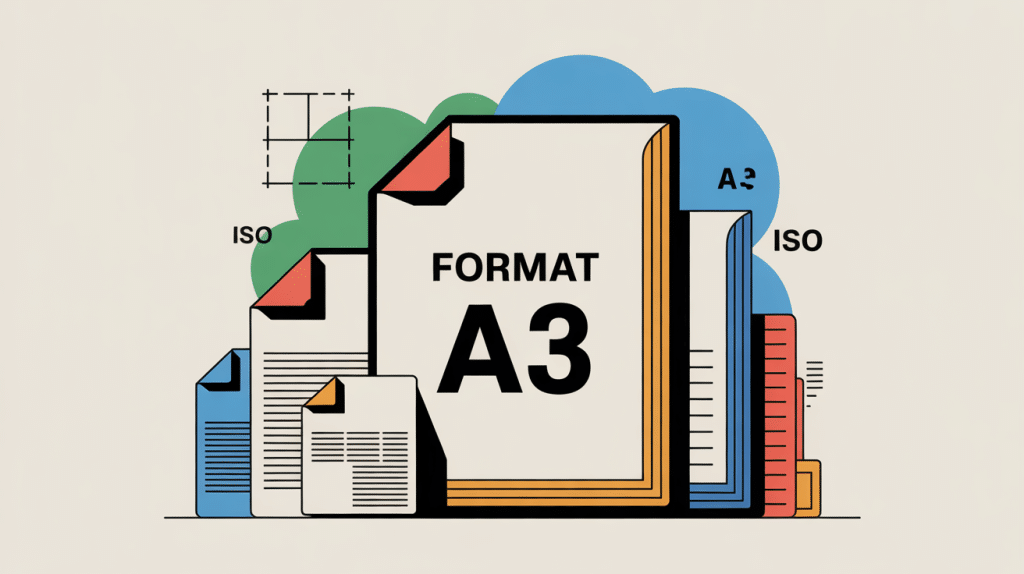 vue globale a3 size entouré formats iso