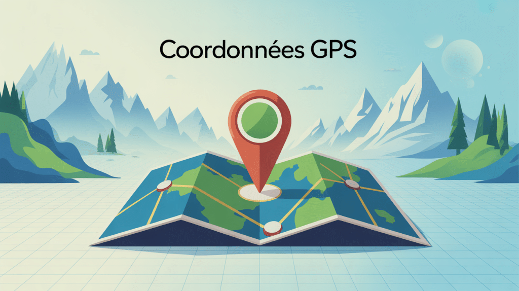 Illustration coordonnées GPS latitude 42.5715623 longitude 1.9991648000000168 carte Pyrénées