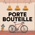 illustration porte bouteille cuisine salon cave vélo