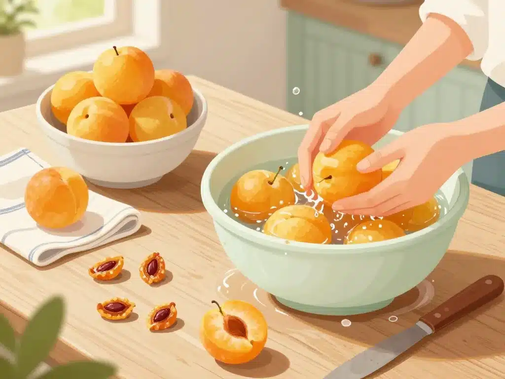 préparer mirabelles confiture mirabelle maison