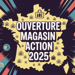 Carte France prochaine ouverture magasin Action 2025