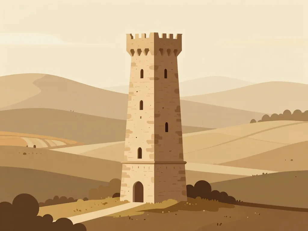 tour de frasso environnement rural et colline