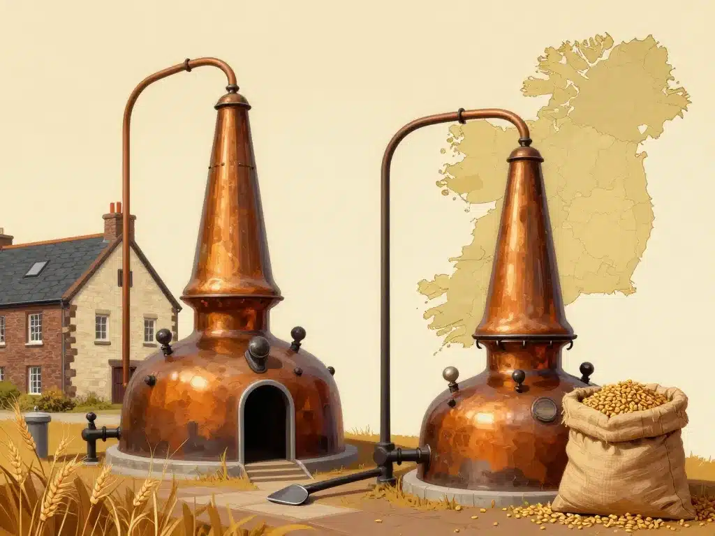 whisky irlandais illustration origines et distillation