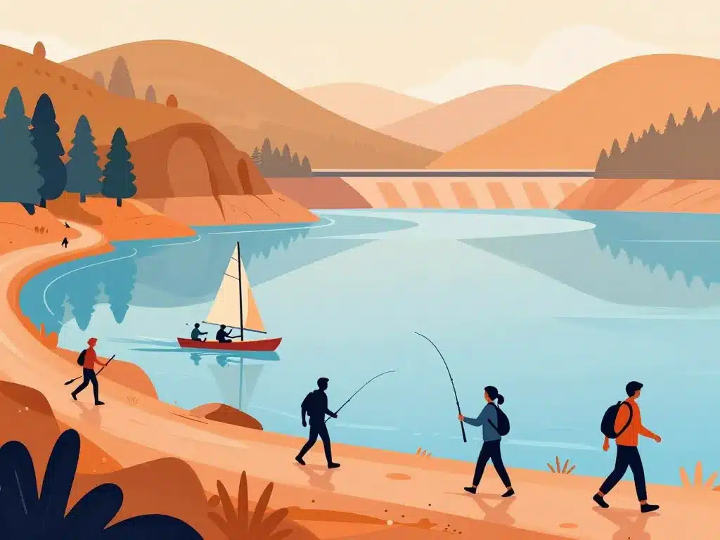 Activités lac barrage Bort les Orgues