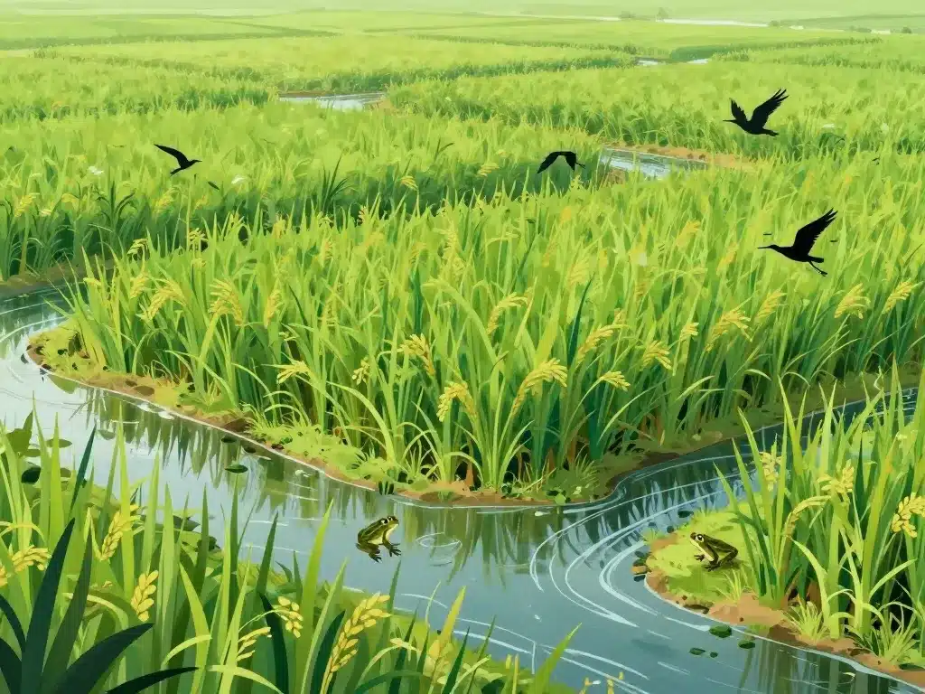 arrozais biodiversité nature oiseaux Portugal