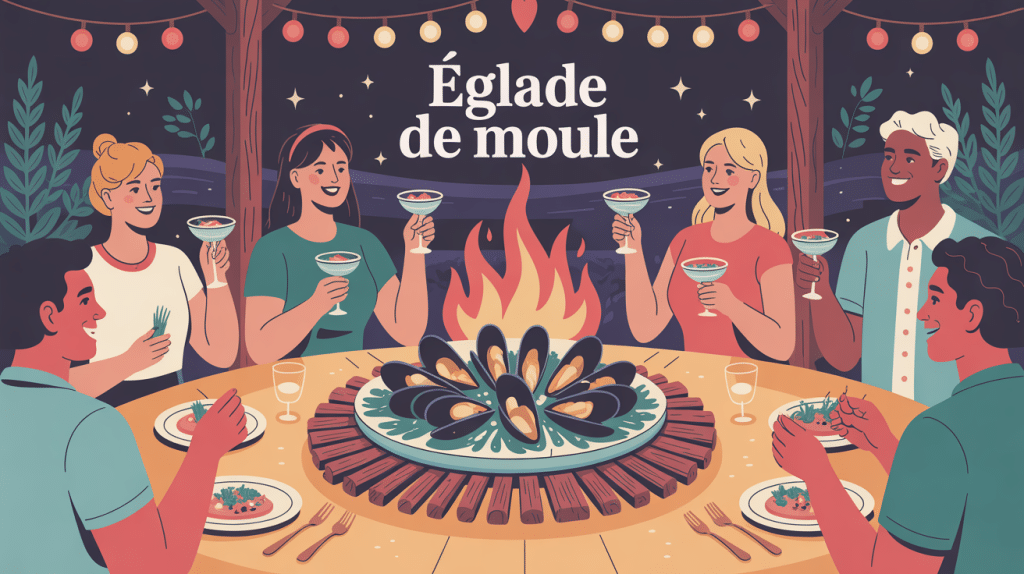 eglade de moule plat traditionnel charente-maritime ambiance conviviale