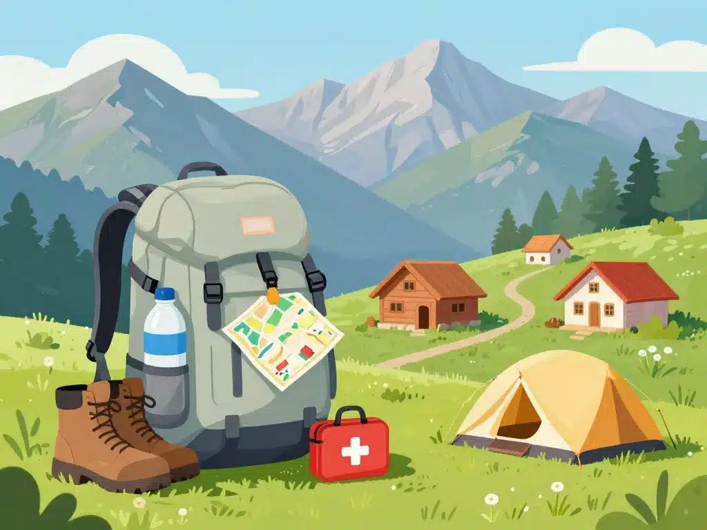 logistique et hébergements gr 400 en 4 jours