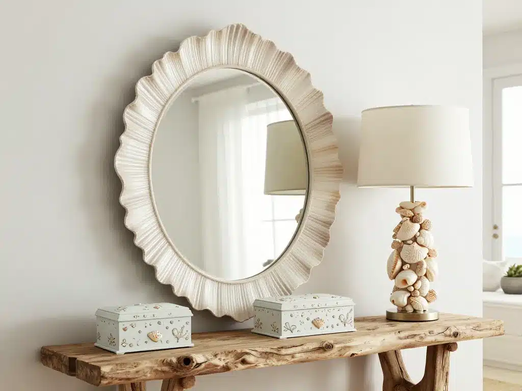 Maison coquillage objets déco coquillage harmonieux