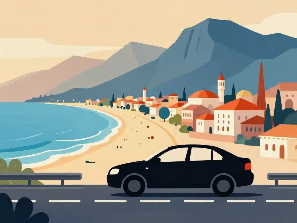 illustration étapes road trip Albanie 10 jours