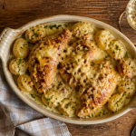 recette poulet gaston gérard cyril lignac gratinée comté