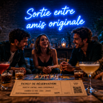 sortie entre amis originale loft urbain jeux cocktails