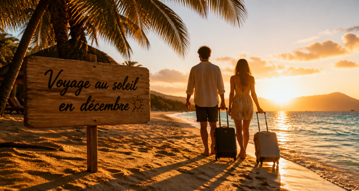 Pays chaud en décembre pas cher couple plage