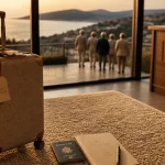 Voyages organisés pour personnes seules à 70 ans, valise à l’hôtel, départ serein