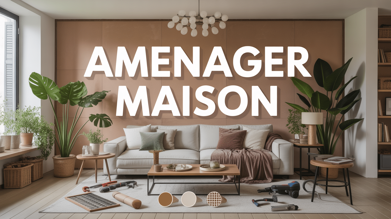 amenagermaison.fr salon moderne decoration outils renovation