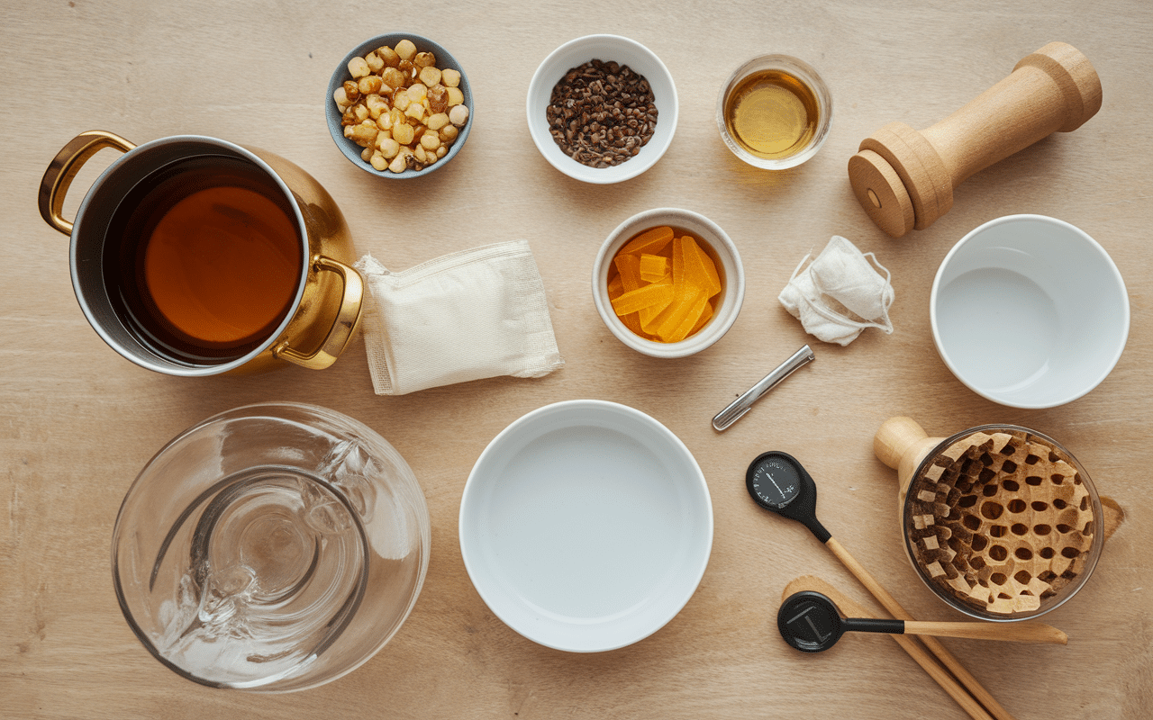 Ingrédients matériel hydromel recette miel levure