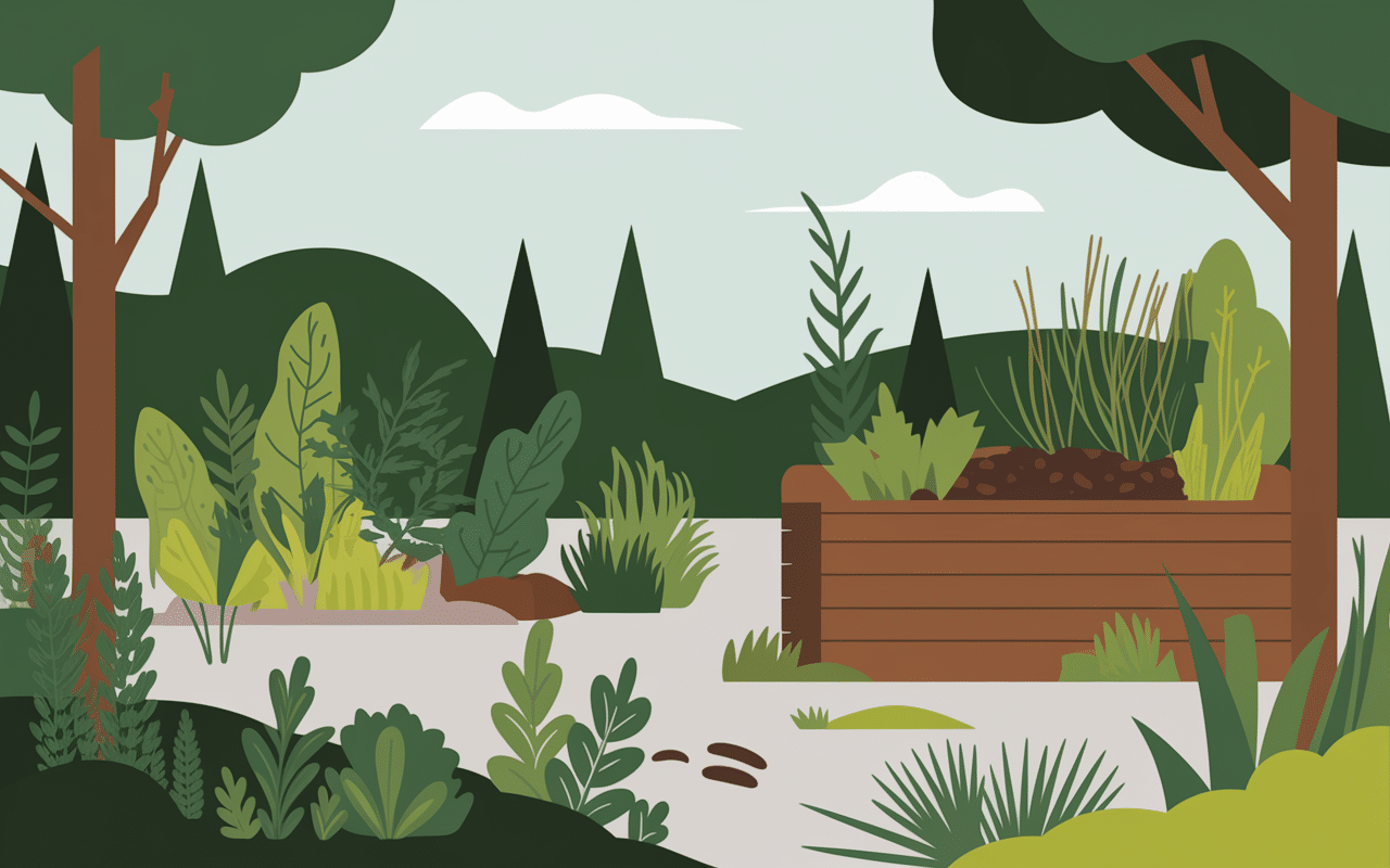 Jardin écologique zones sauvages que mange un hérisson