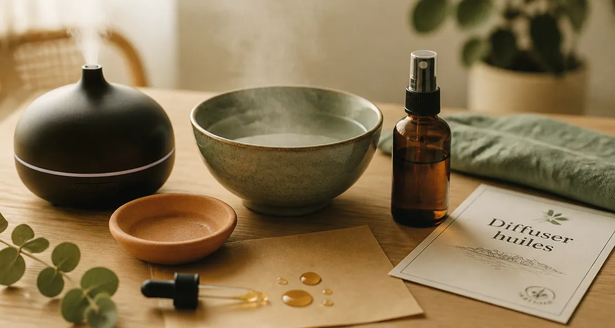 Comment diffuser huile essentielle : 4 méthodes et sécurité