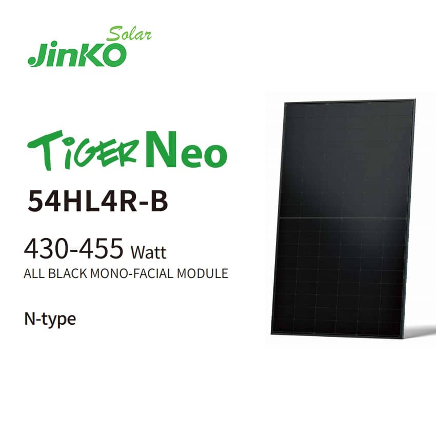 Jinko Solar Panel 54HL4R-B 430-455