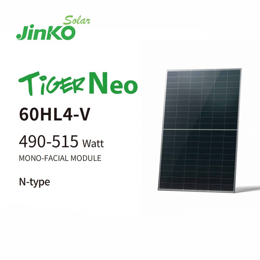 Jinko Solar Panel 60HL4-V 490-515
