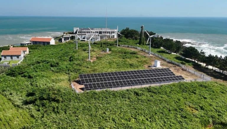 island solar energy system