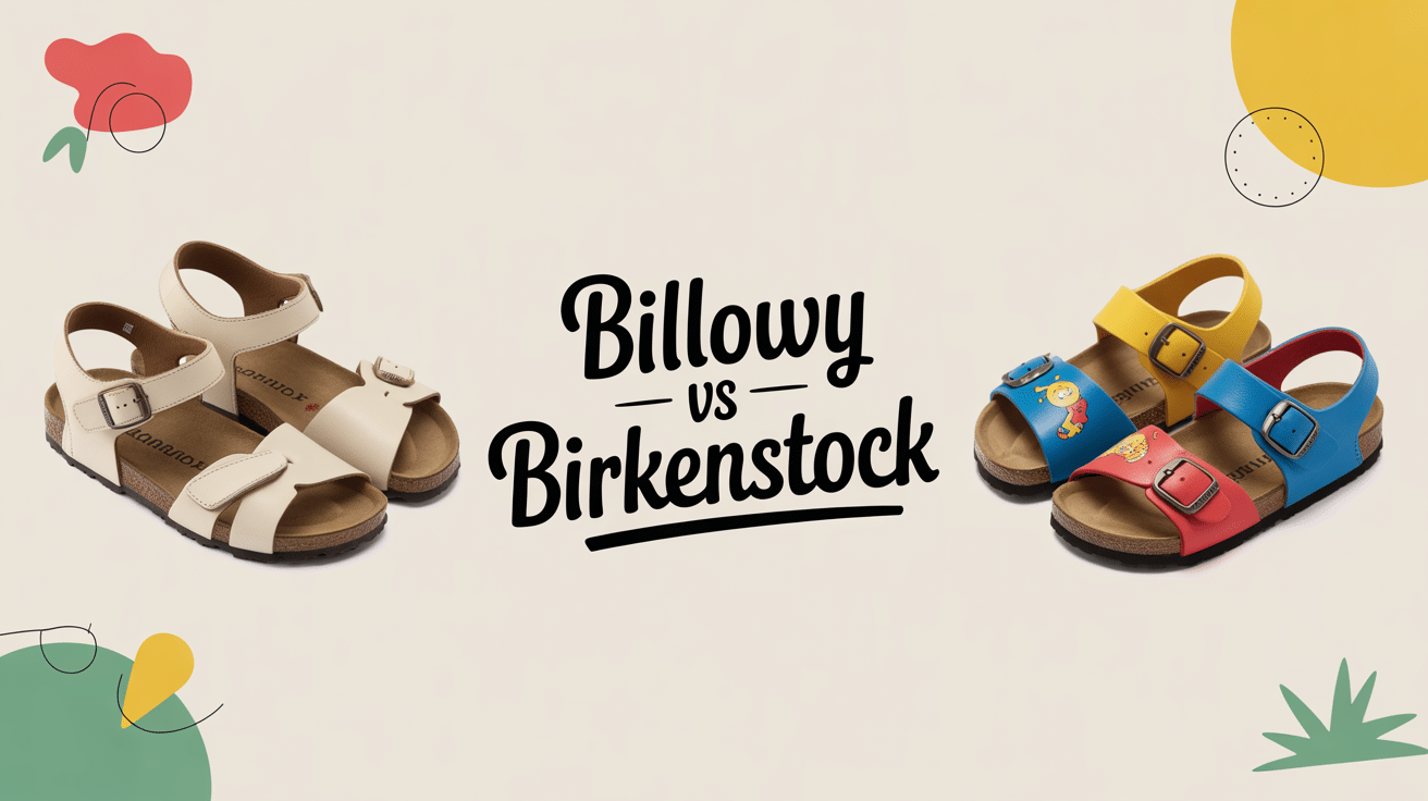 Comparaison sandales billowy vs birkenstock