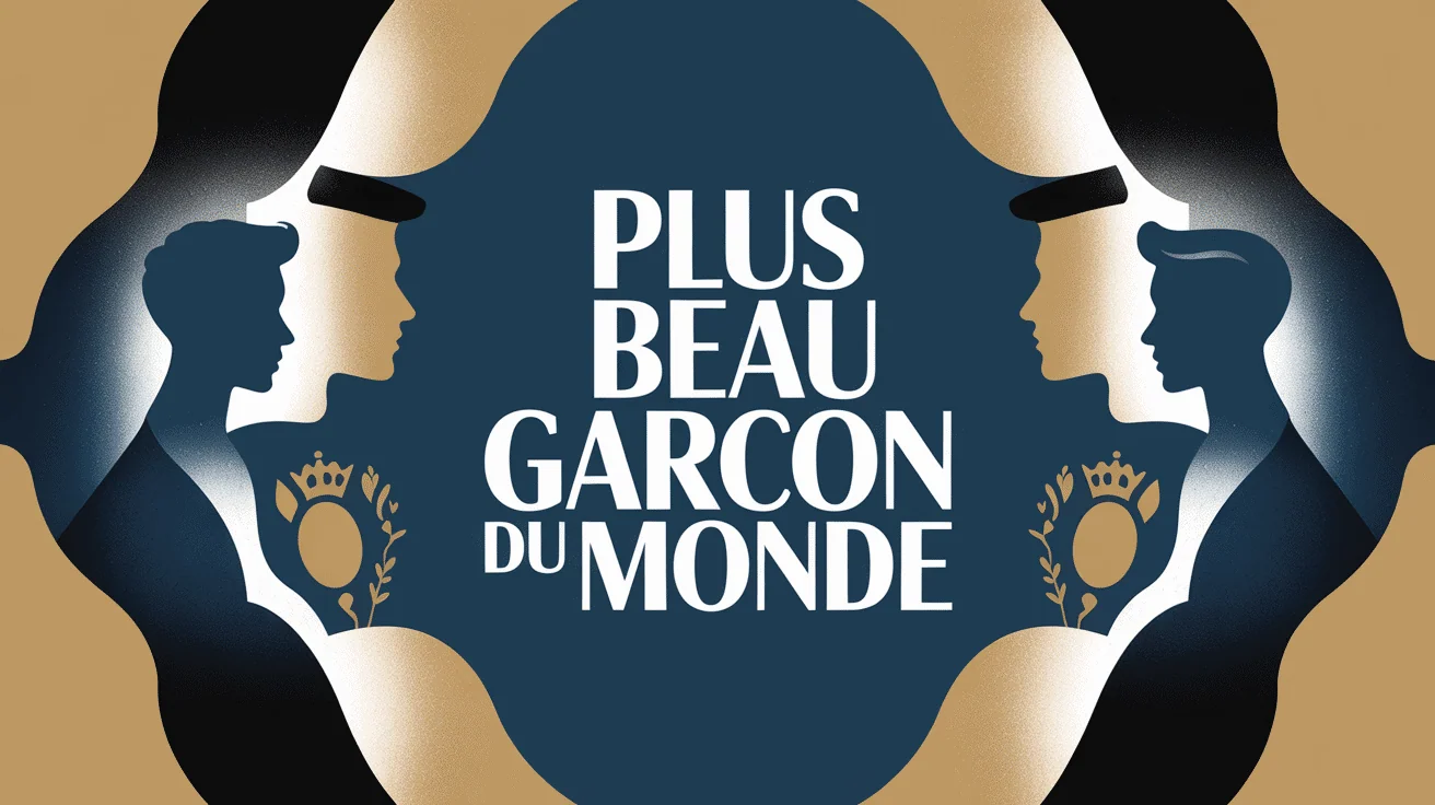 Silhouettes et symboles de beauté masculine