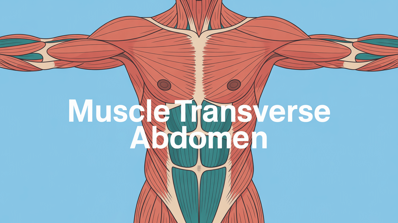transverse muscle abdominal vue anatomique