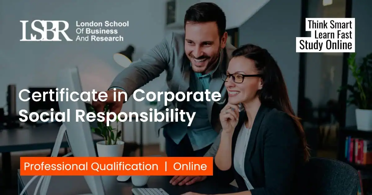 Certificate in Corporate Social Responsibility